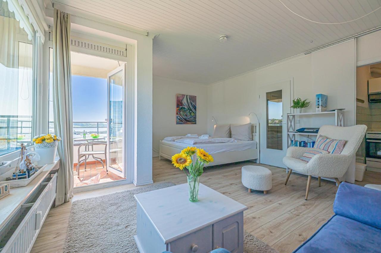 Fewo1846 - Sonne Und Meer - Kleines Studio-Apartment Mit Balkon Und Meerblick Glücksburg Esterno foto